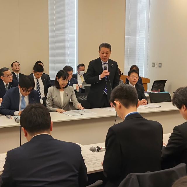 3月5日、三党合同復興・防災部会に出席しました。
令和8年度予算案（復興・防災)について政府よりヒアリングと質疑応答を行い、議員立法「地震防災対策特別措置法の一部を改正する法律案」について法案登録及び法案審査を実施しました。

＃小沢雅仁
＃JP労組
＃立憲民主党
＃参議院議員
＃山梨県甲府市