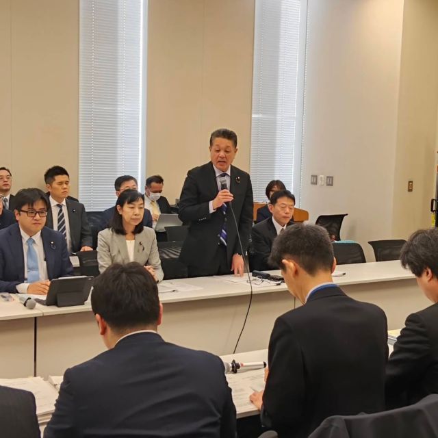 3月5日、三党合同復興・防災部会に出席しました。
令和8年度予算案（復興・防災)について政府よりヒアリングと質疑応答を行い、議員立法「地震防災対策特別措置法の一部を改正する法律案」について法案登録及び法案審査を実施しました。

#小沢まさひと
#参議院議員
#jp労組
#立憲民主党
#山梨県甲府市